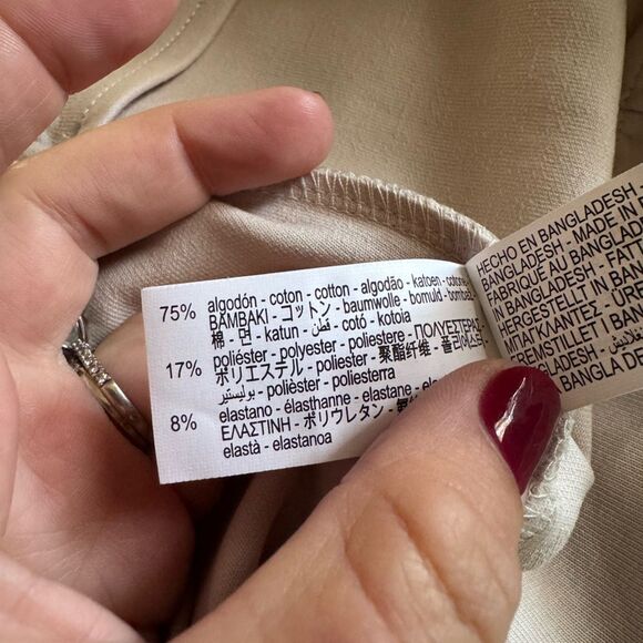 ZARA Women's Two Piece Top + Maxi Skirt Set in Nude Size Large - Picture 9 of 9